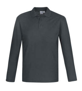 Polos 2: CREW BIZ LONG SLEEVE POLO | COTTON/POLYESTER