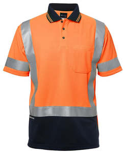 HI-VIS SHORT SLEEVE POLO - Day/Night