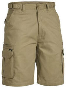 G Shorts: TUFFEE COTTON CARGO SHORTS - Longer Leg Length, Multi Pockets , Heavy Weight, Bisley