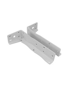 Shelf Bracket: Cabinet Triangular Support White (3 sizes)