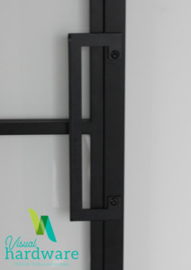 Industrial Chic Flat Square Handle