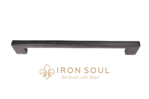 Iron Soul: Mini Block Cabinet Pull (Four Sizes)