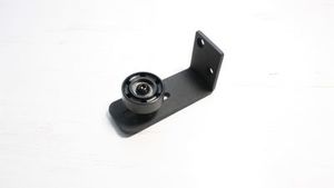 Soulful Character hardware to add more heart to your home: Small Wall Mounted Door Guide With Roller