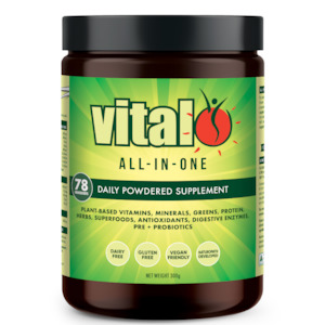 Frontpage: Vital All-In-One Daily Health Supplement