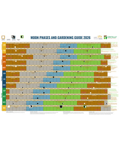 Products: Jan - Dec 2026 Moon Calendar and Growing Guide Wall Planner (digital copy) Vital Harvest