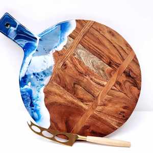 Products: Create a Resin Art Cheeseboard - Vitality Art Studio