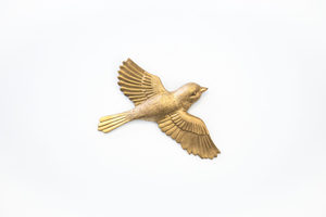 Soaring Bird - Antique Gold - Vitality Art Studio