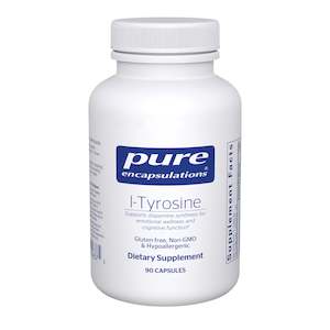 Nutritional Supplement: Pure Encapsulations L-Tyrosine 90 capsules
