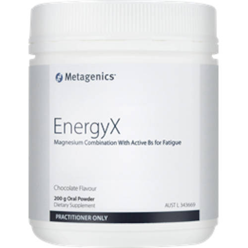 Metagenics EnergyX Chocolate flavour 200 g oral powder
