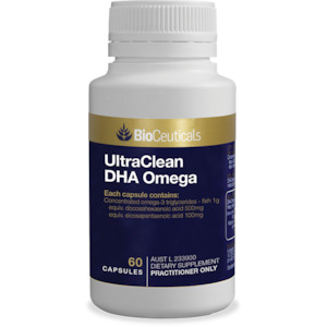 Preconception And Pregnancy: Bioceuticals UltraClean DHA Omega 60 caps
