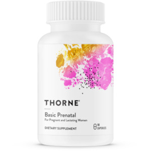Preconception And Pregnancy: Thorne Basic Prenatal 90 Capsules