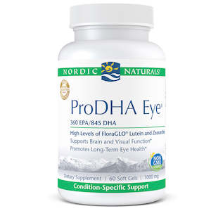 Brain Health: Nordic Naturals ProDHA Eye Unflavoured 60 Softgels
