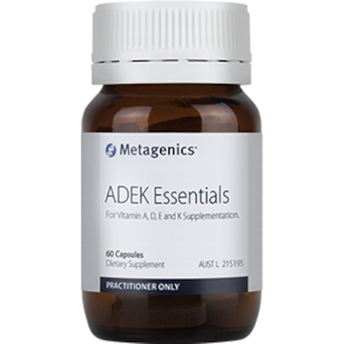 Nutrient Boost: Metagenics ADEK Essentials 60 Capsules