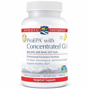 Essential Fatty Acids: Nordic Naturals ProEPA With Concentrated GLA Lemon 60 Softgels