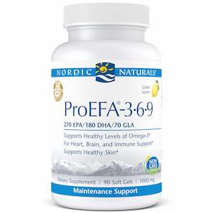 Nordic Naturals ProEFA 3.6.9 Lemon 90 Softgels
