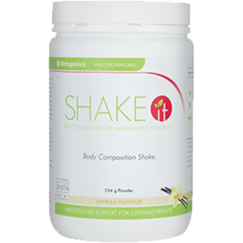 Metagenics Shake It Vanilla flavour 554 g oral powder