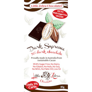 Little Zebra Chocolates - Chocolate Bar 85g