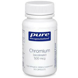 Pure Encapsulations: Pure Encapsulations Chromium Picolinate 500mcg