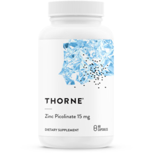 Thorne: Thorne Zinc Picolinate 15mg 60 Capsules