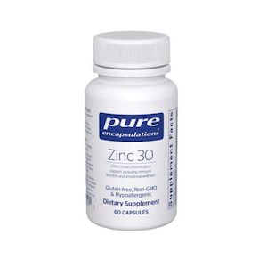 Pure Encapsulations Zinc Picolinate 30mg 60 Capsules