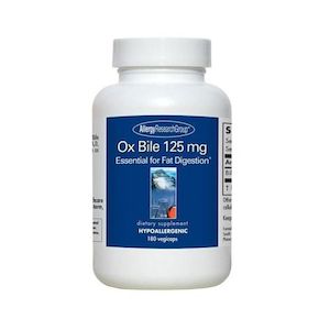 Best Selling: Allergy Research Ox Bile 180 caps