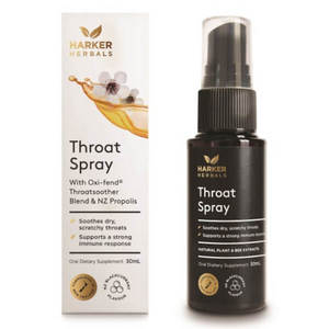 Harker Herbals Be Well Throat Spray 30ml