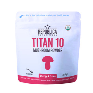 New: LA Republica Superfoods Titan 10 Mushroom Powder 85g