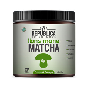 LA Republica Superfoods Lion's Mane Matcha 60g