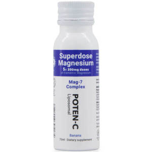 Liposomals: Poten-C Superdose Liposomal Magnesium 200mg 75ml
