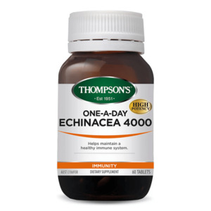 Thompsons: Thompson's One-A-Day Echinacea 4000 60 Tabs