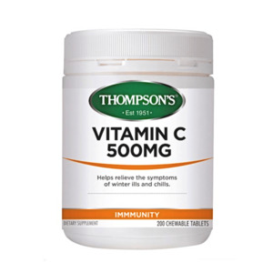 Thompson's Vitamin C 500mg 200 Chewables