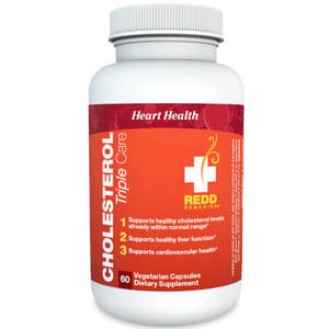 Redd Remedies Cholesterol Triple Care 60 Caps