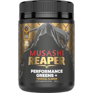 All Except Gift Cards: Musashi Reaper Performance Greens+ Tropical 300g