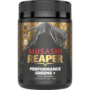 Musashi Reaper Performance Greens+ Unflavoured 300g