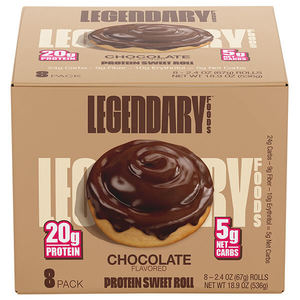 Essentials: Legendary Foods Protein Sweet Roll 67g x8