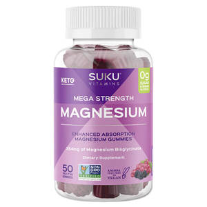Suku Vitamins: Suku Vitamins Mega Strength Magnesium x50 Gummies