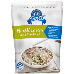 Food Baking: GF Oats High Fibre Muesli 400g