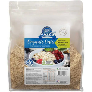 Food Baking: GF Oats Organic Oats 2kg