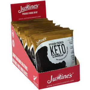 Keto: Justine's Keto Crunch Cookies 40g x12