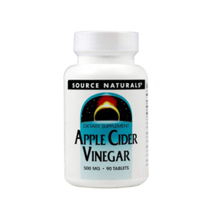 Apple Cider Vinegar: Source Naturals Apple Cider Vinegar 90 Tabs