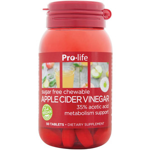 Apple Cider Vinegar: Pro-life Apple Cider Vinegar 50 Chewables