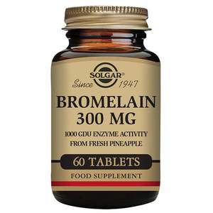 Bromelain: Solgar Bromelain 300mg 60 Tabs