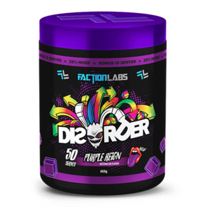 Caffeine: Faction Labs Disorder 50 Serves