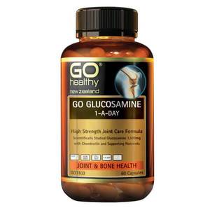 Chondroitin: Go Healthy Go Glucosamine 1-A-Day 60 Caps