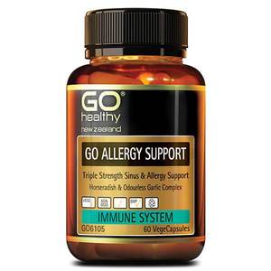 Go Healthy Go Allergy Support 60 Veggie Caps