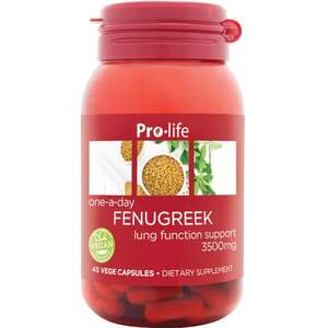 Pro-life Fenugreek 3500mg 45 Caps