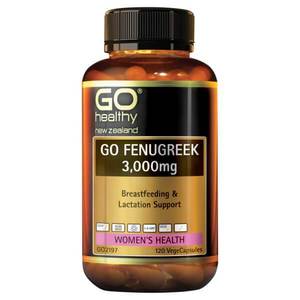 Fenugreek: Go Healthy Go Fenugreek 3,000mg 120 VegeCaps