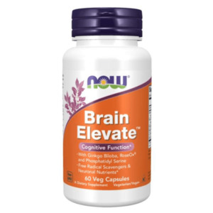 Ginkgo: Now Foods Brain Elevate 60 Caps