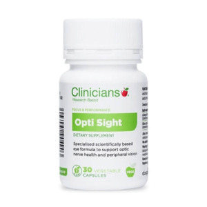 Ginkgo: Clinicians Opti Sight 30 Capsules