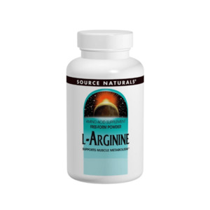 L Arginine: Source Naturals L-Arginine 50 Caps